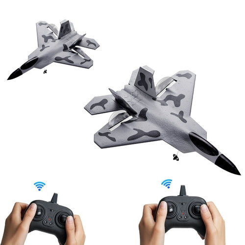 RC Plane, 2.4GHZ 2 Channel Remote Control Airplane with 6-Axis Gyro